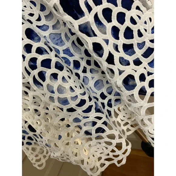 Anthropologie Wolven Dress Sz 6 Lace Overlay - Picture 4 of 12